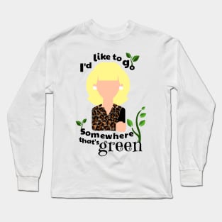Somewhere That's Green - Little Shop of Horrors Long Sleeve T-Shirt